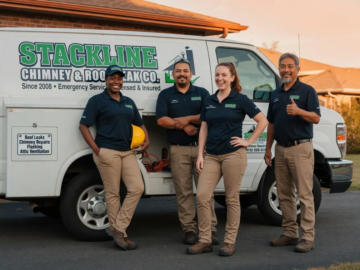 Chimney flashing repair company in Saint Croix, IN